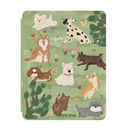 Cute Tablet Case with Stand iPad Case Cover with Pencil Holder-A3