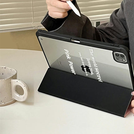 Smart Stand iPad Case Cover with Pencil Holder Tablet Protective Cover