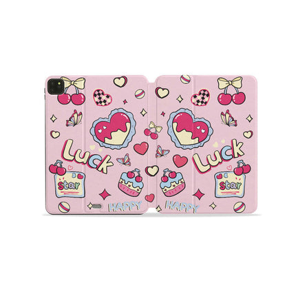 Love iPad Case Cover Tablet Protective Cover Auto Sleep/Wake-A1