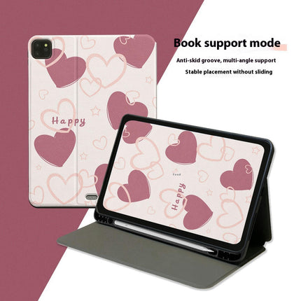 Love iPad Case Cover Tablet Protective Cover Auto Sleep/Wake-A2