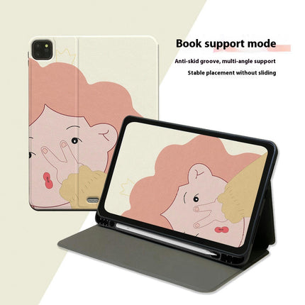 Cute iPad Case Cover Tablet Protective Cover with Auto Sleep/Wake-A2