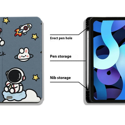 Cute iPad Case Cover Tablet Protective Cover with Auto Sleep/Wake-A3