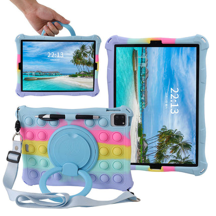 Silicone iPad Case Cover with Stand Tablet Protective Cover