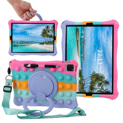 Silicone iPad Case Cover with Stand Tablet Protective Cover