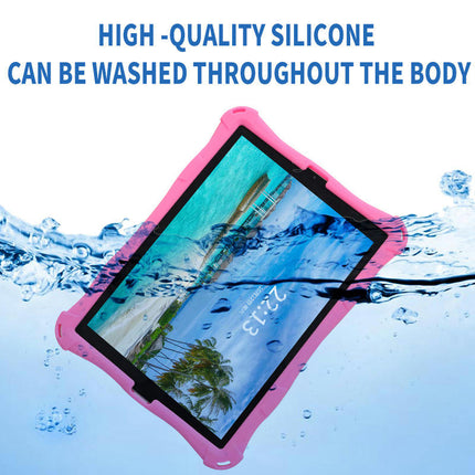 Silicone iPad Case Cover with Stand Tablet Protective Cover