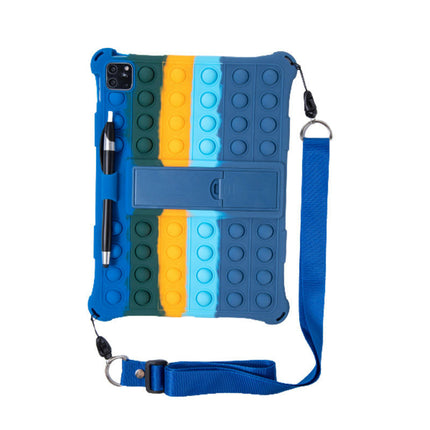 Protective Case,iPad Case with 360 Rotating Stand & Shoulder Strap