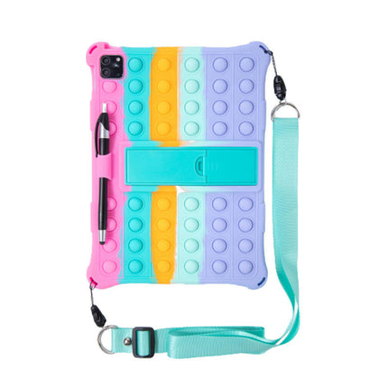 Protective Case,iPad Case with 360 Rotating Stand & Shoulder Strap