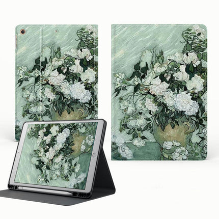 Multi-Angle Viewing iPad Case Cover with Auto Sleep Wake-A