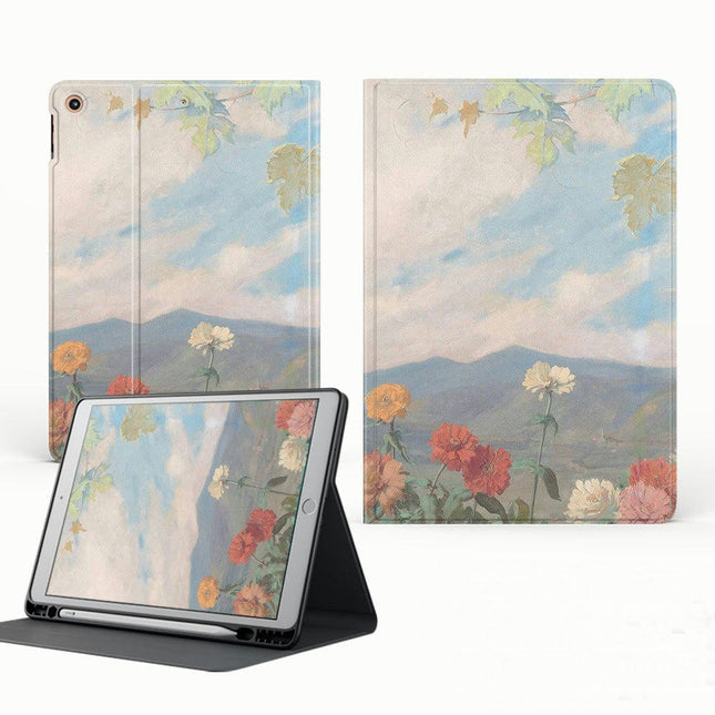 Multi-Angle Viewing iPad Case Cover with Auto Sleep Wake-A