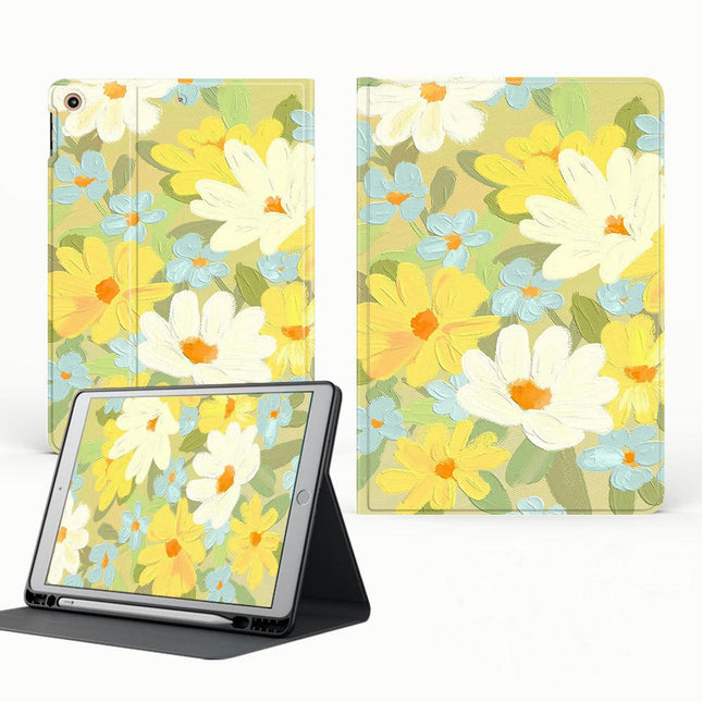 Multi-Angle Viewing iPad Case Cover with Auto Sleep Wake-A 1