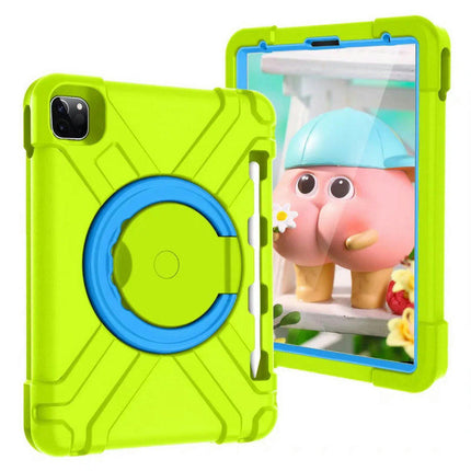 Full-Body Shockproof Protective Case with Rotating Stand