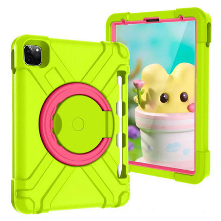 Full-Body Shockproof Protective Case with Rotating Stand