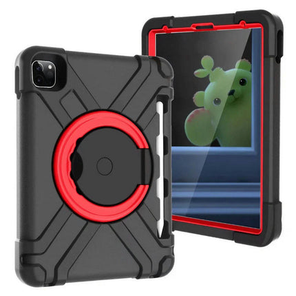 Full-Body Shockproof Protective Case with Rotating Stand