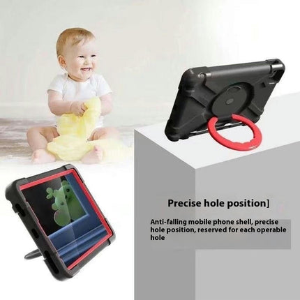 Full-Body Shockproof Protective Case with Rotating Stand