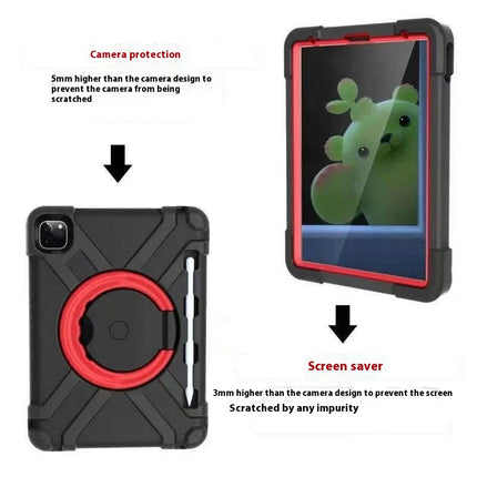 Full-Body Shockproof Protective Case with Rotating Stand