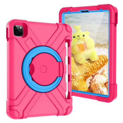 Full-Body Shockproof Protective Case with Rotating Stand