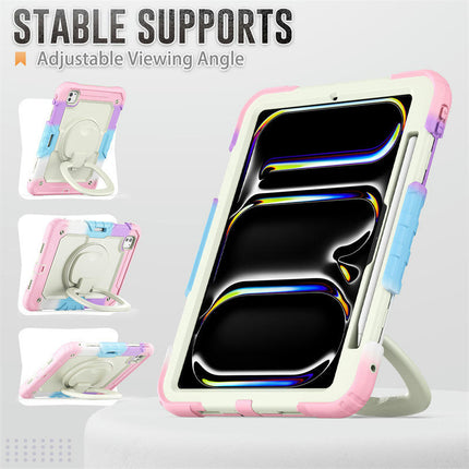 Protective Tablet Cover Drop Proof iPad Case Cover with Pencil Holder Stand