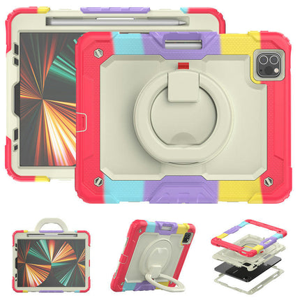 Protective Tablet Cover Drop Proof iPad Case Cover with Pencil Holder Stand