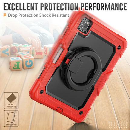 Protective Tablet Cover Drop Proof iPad Case Cover with Rotating Stand-A