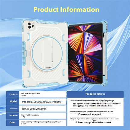 Protective Tablet Cover Drop Proof iPad Case Cover with Stand