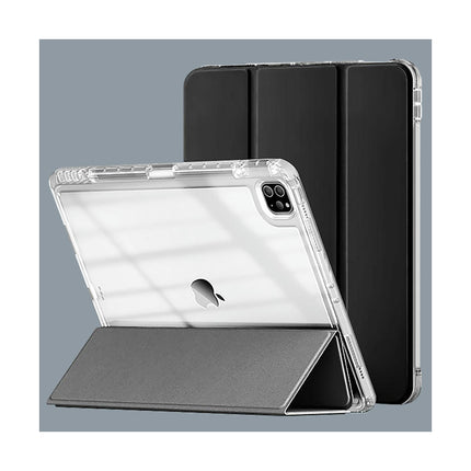 iPad Case Cover with Pencil Holder/Auto Wake/Sleep/Tri-fold Stand