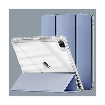 iPad Case Cover with Pencil Holder/Auto Wake/Sleep/Tri-fold Stand