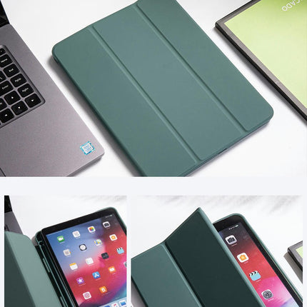 ipad Case Cover Silicone Protective Tablet Cover with Stand,Pencil Holder