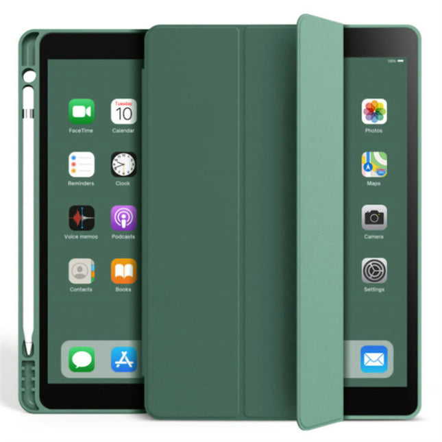 ipad Case Cover Protective Tablet Cover with Pencil Holder, Trifold Stand