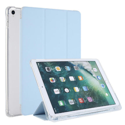 iPad Case with Pencil Holder, Smart Stand Protective Cover for iPad Case