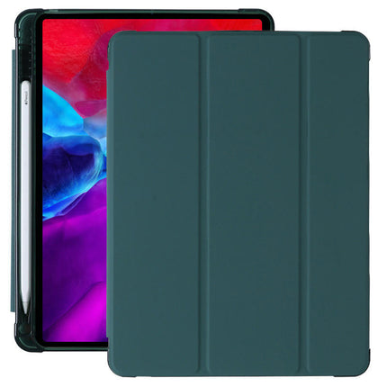 iPad Case Cover with Pencil Holder Tri-fold Stand Protective Case with Auto Sleep Wake