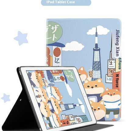 iPad Case Cover with Auto Sleep/Wake Stand Cute Case for iPad