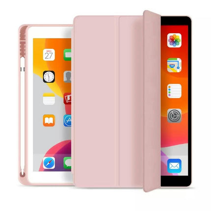 iPad Case Cover with Auto Sleep/Wake Case for iPad with Pencil Holder