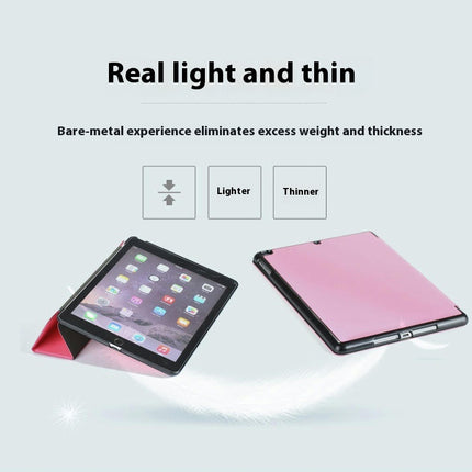 iPad Case Cover with Auto Sleep/Wake Multi-Angle Viewing Leather Case