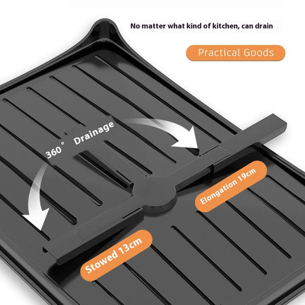 Dish Drying Rack Large Capacity Dish Rack and Drainboard Set