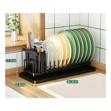 Kitchen Potsstorage Racks Multi-Function Countertop Dishes Drain Finishing Rackpan