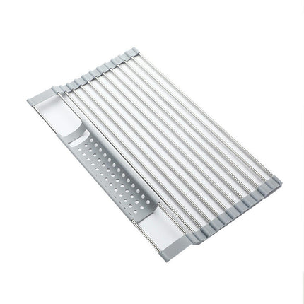 Roll Up Dish Drying Rack Over The Sink Rolling Rack for Sink Multipurpose Foldable