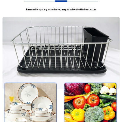 Stainless Steel Drainer Kitchens Storage Racks Retractable Basket Adjustable Sink Drain Rack Gadgets