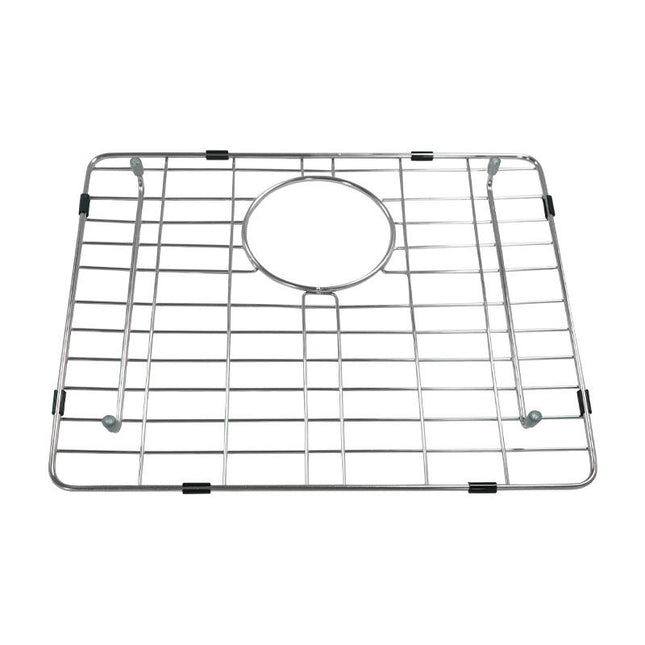 Sink Protectors for Kitchen Sink Stainless Steel Grate with Rear Drain Sink Grate Sink Rack for Bottom