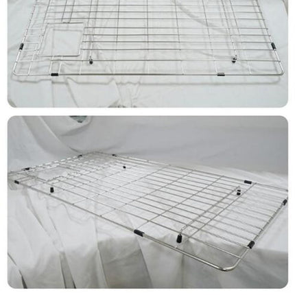 Sink Protectors Stainless Steel Sink Grate for Kitchens Bottom Grid Metal grates with Rear Drain Hole