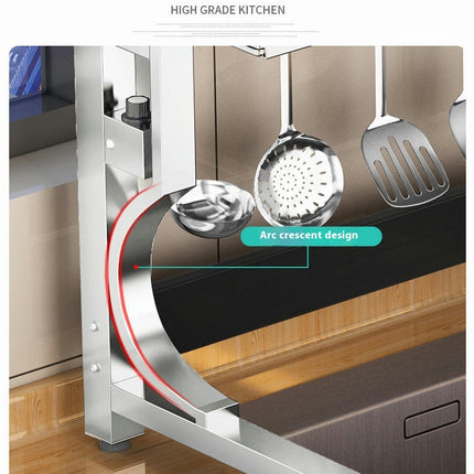 Dish Drying Rack Kitchen with Drainboard Large Capacity Dish Drainer Organizer Shelf with Utensil Holder