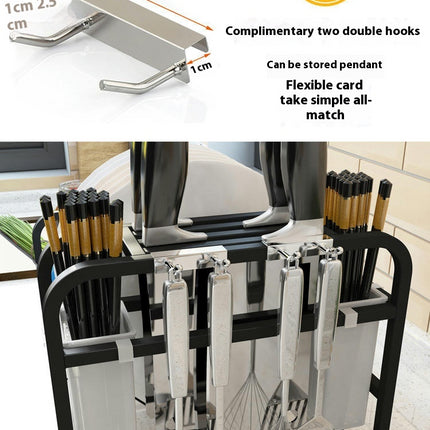 Dish Racks for Kitchens Counter with Automatic Drainage Drainers - for Drying Dinnerwares Rust-Proof