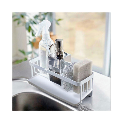 Kitchen Sponge Holder for Kitchen Sink - Sink Caddy Sink Organizer Sponge Holder Stainless Steel Tool