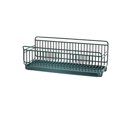 Sink Dish Drying Racks Small Dish Over Sink - with Silicone Drying Tray in Sink Drainer for Kitchens