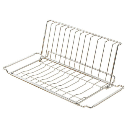 Expandable Dish Drying Rack Dish Drainer Dish Plate Holder Basket in Sink or On Counter Storage Holder