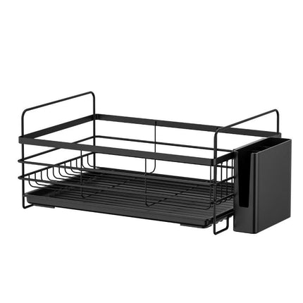 Dish Drying Rack Double Layer Dish Rack with Cup Holder Kitchen Dish Sink Draining Rack for Sink Tool