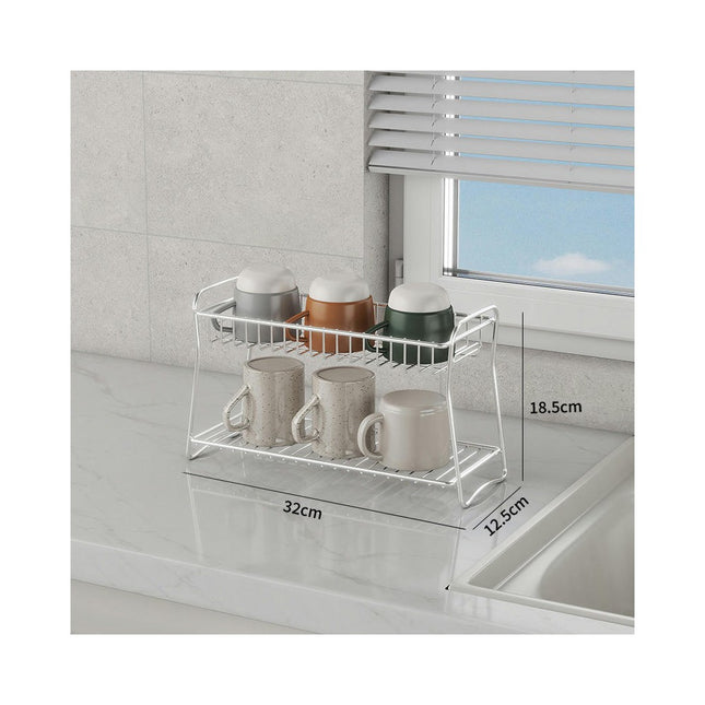 Kitchen Storage Rack Iron Multi-functional Kitchens Countertop Spice Rack Double-layer Corner Dish Tool