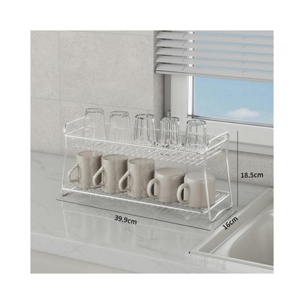 Kitchen Storage Rack Iron Multi-functional Kitchens Countertop Spice Rack Double-layer Corner Dish Tool