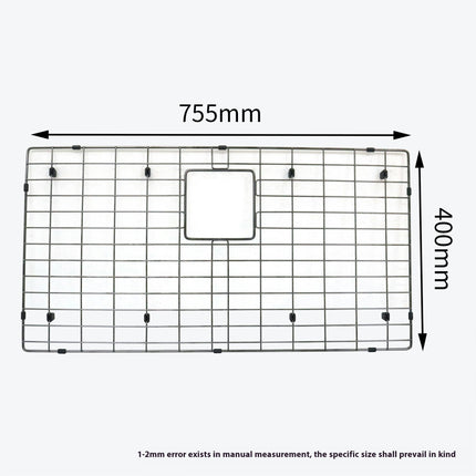 Sink Protector Grid Stainless Steel Sink Grates Centered Drain Universal Bowl Rack For Kitchens Tool