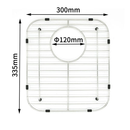 Sink Protectors for Kitchens Sink Universal Double Bowl Sink Bottom Grid 304 Premium Stainless Steel