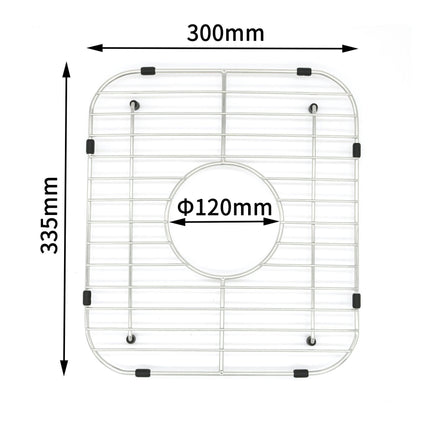 Sink Protectors for Kitchens Sink Universal Double Bowl Sink Bottom Grid 304 Premium Stainless Steel